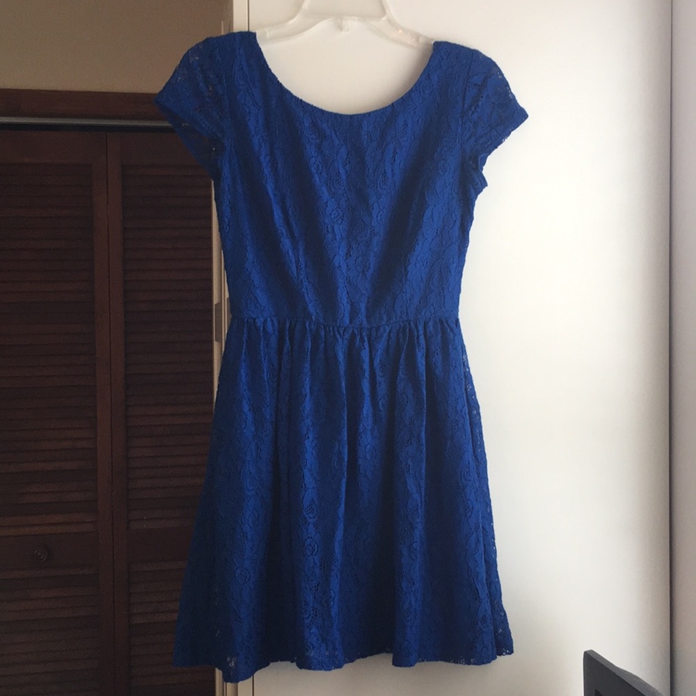 Blue Casual Dress